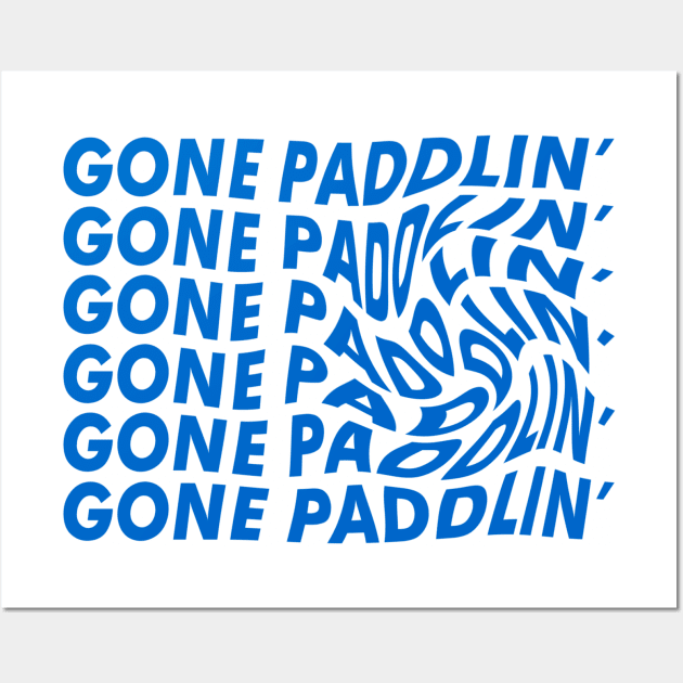 Gone Paddling’ Wall Art by comecuba67